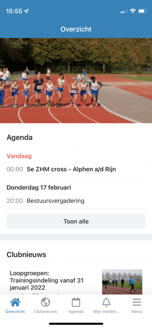 Ilion App op smartphone of tablet